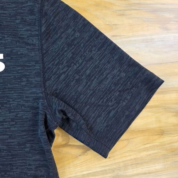 💜Majestic Cool Base Black Broncos Athletic Shirt Men's Small - Picture 6 of 11